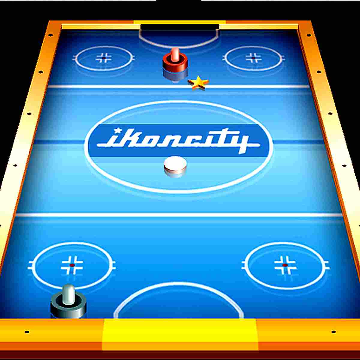 Ikoncity Air Hockey, an online skill game that's bringing back the table hockey excitement right to your screen