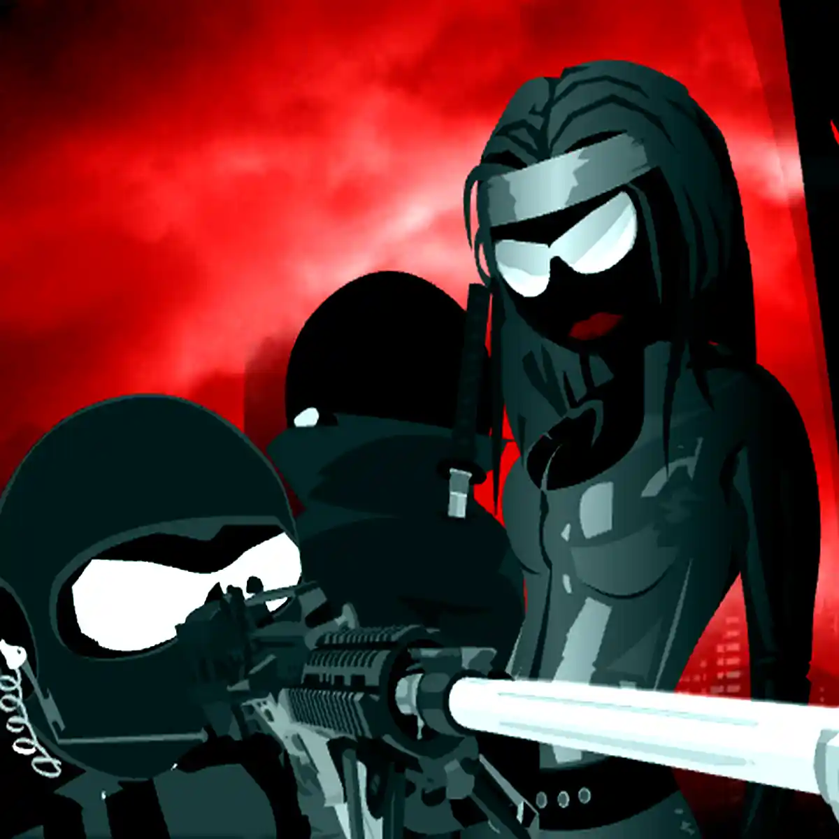 Sift Heads World Act 6: Elite mercenaries prepare for action.