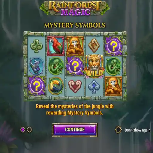 Rainforest Magic 18+ game play
