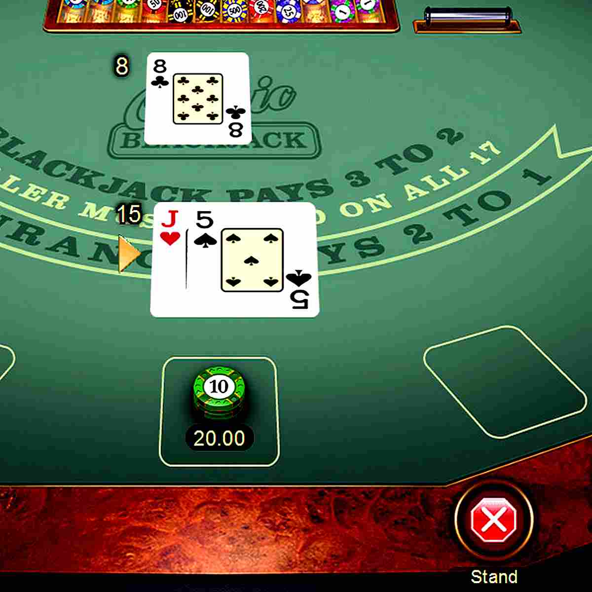 Classic Blackjack Gold Demo Game for players