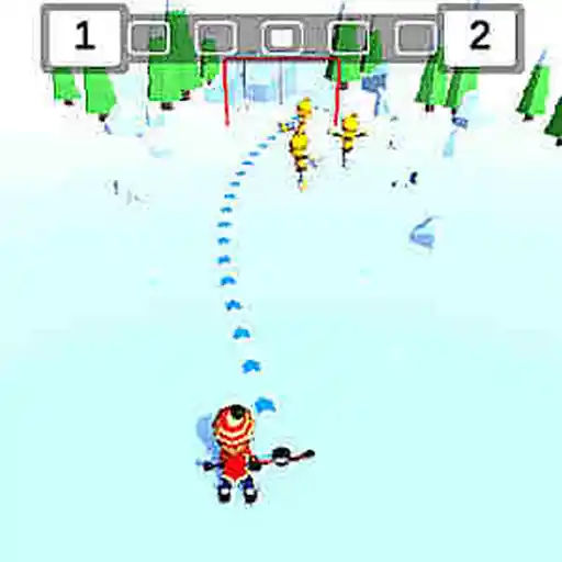 Happy Hockey is a fun hockey skills game