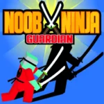 Noob Ninja Guardian a brave ninja decided to protect his doyo