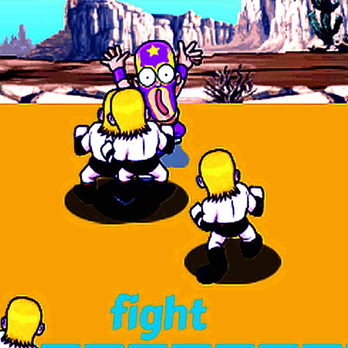 Wrestling Fight your goal is to get to better of your opponent this time