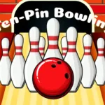 Ten Pin Bowling. It's just about bowling 300 points