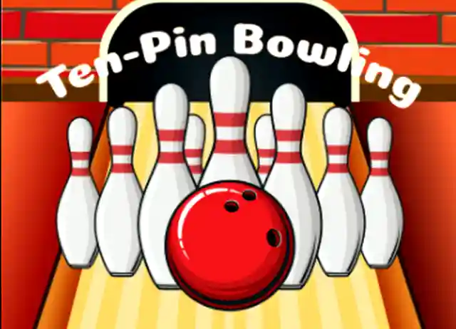 Ten Pin Bowling. It's just about bowling 300 points
