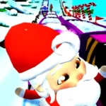 Santa Run a endless runner games themed around Christmas