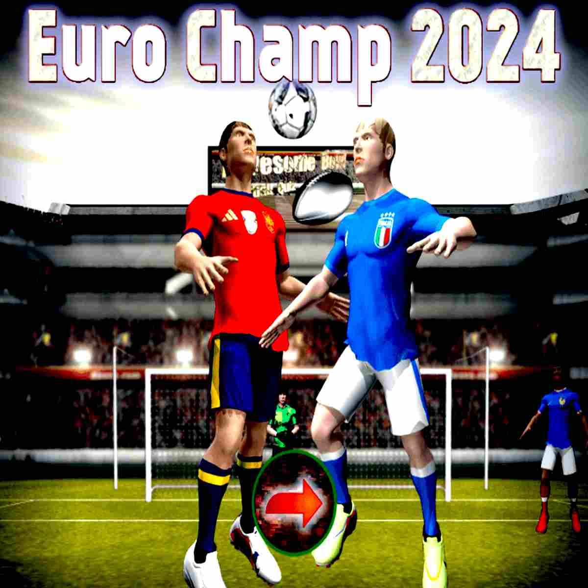 Euro Champ 2024 - Awesome 3D Soccer action that will keep you coming back!