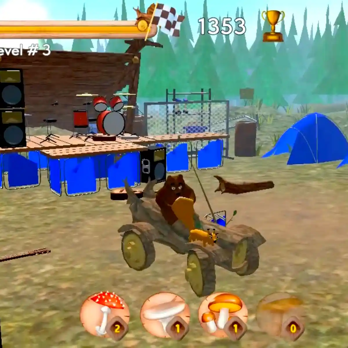 Camping trip gone wild! Bear vs humans—who will survive?