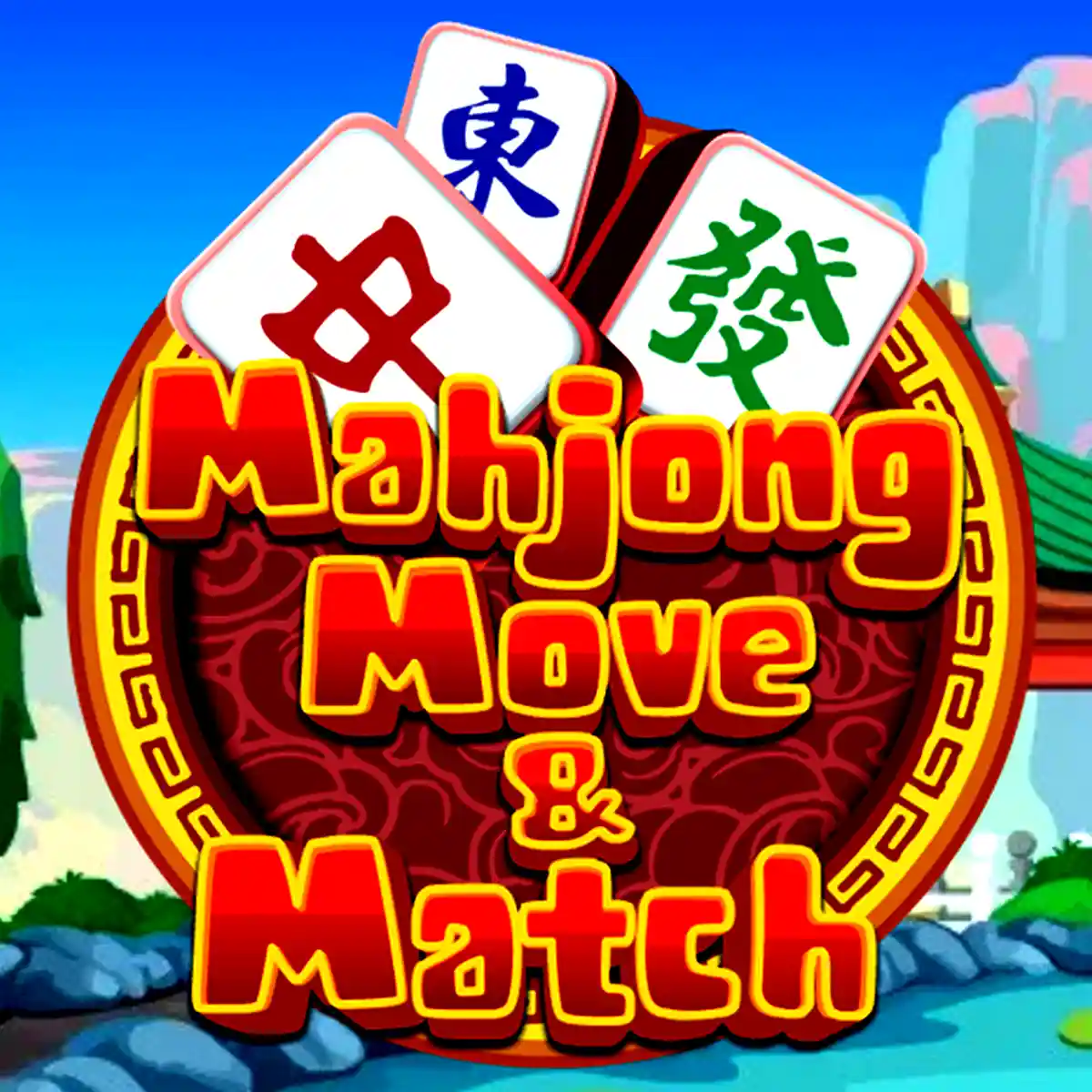 A fancy new board game of Mahjong Move And Match