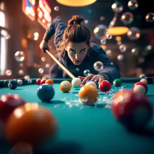 Bubble Shooter Billiards brings something new by mixing them up!