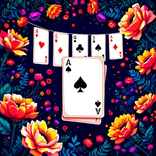 Spades Spider Solitaire game with 1 Spades.