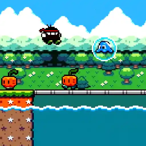 There's a Ninja on the loose in Super Onion Boy 2