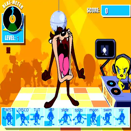 Taz needs help with his dance moves in Tazs Dance Fever