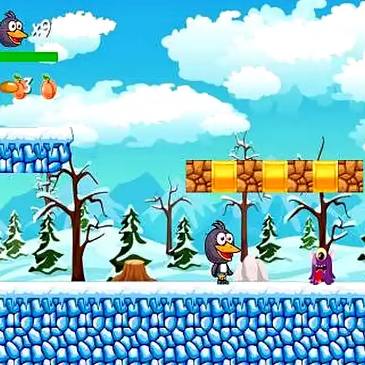 See how far you can go in Penguin Run