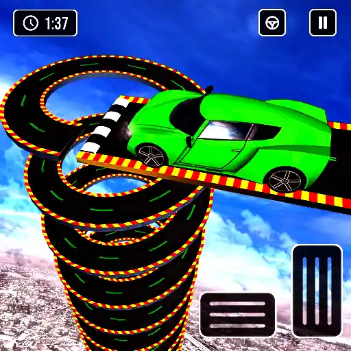 Mega Car Stunt Ramps is pure car stunts in 3D