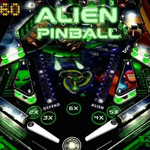 Alien pinball is based on a wild graphic