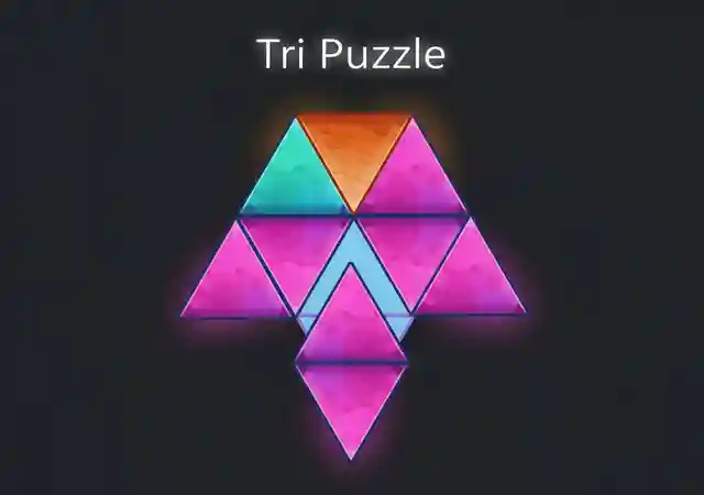 Can you cover the shape in Tri Puzzle?