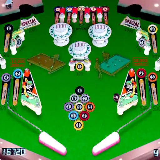9 Ball Deluxe Pinball is a classic online pinball game