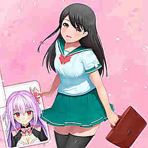 Anime Girl Memory Card
