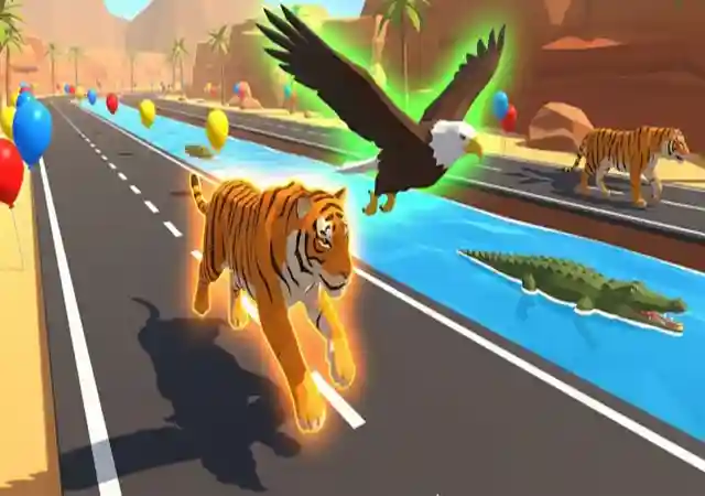Animal Transform Race is a fun reaction game