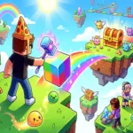Build Obby World is all about jumping, and building,
