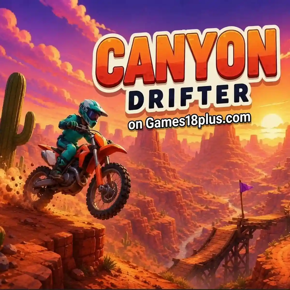 Saddle up and rev that throttle with Canyon Drifter