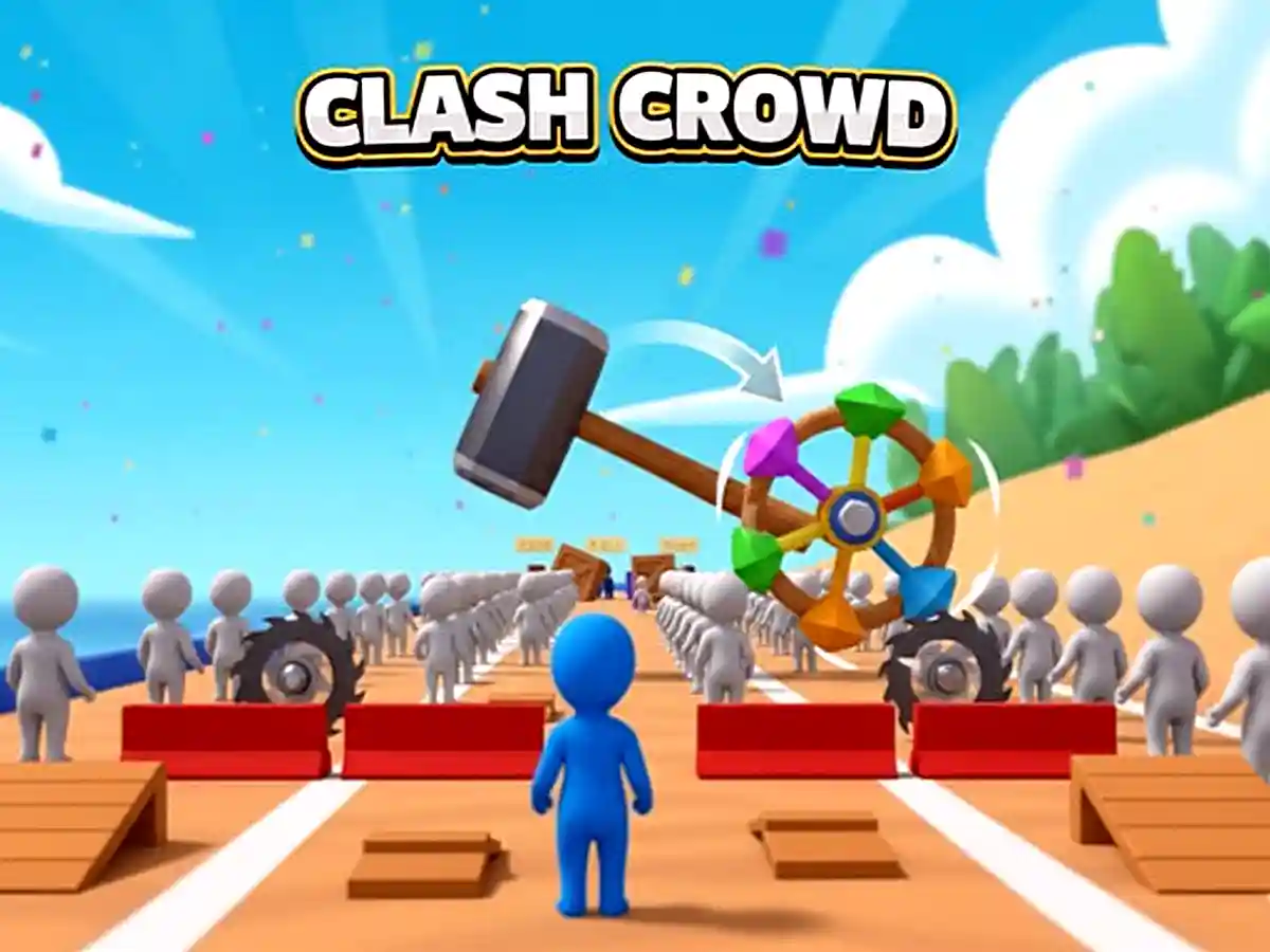 Push to the finish in Clash Crowd