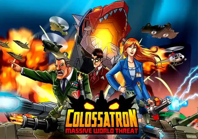 Colossatron: Massive World Threat puts you in control of a giant robotic snake