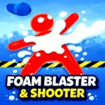 Foam Blaster & Shooter, blast foam at targets