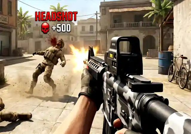 Nonstop action in Frontline Commando Shooting