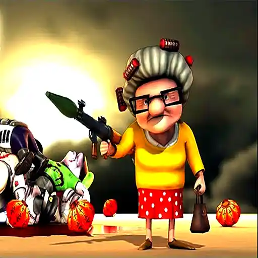 Granny is in a hurry to get home and bake some pies in Grandmas Last Stand