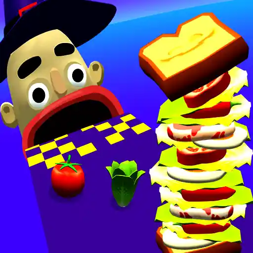 A hungry dinner in Halloween Sandwich Rush