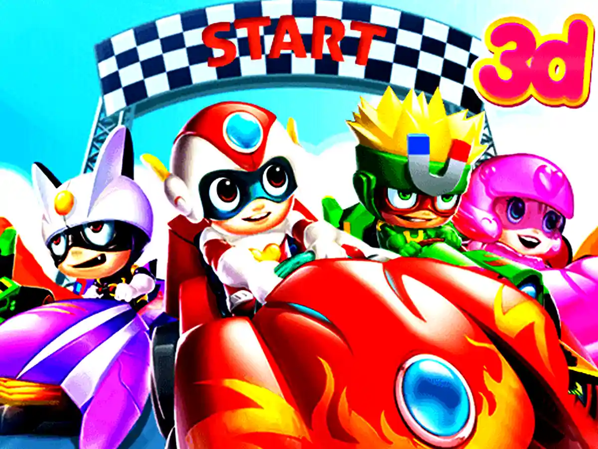 Kart Race 3D is a wild racing adventure