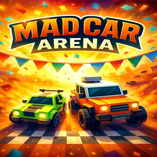 Grip the wheel, smash the gas, in Mad Car Arena