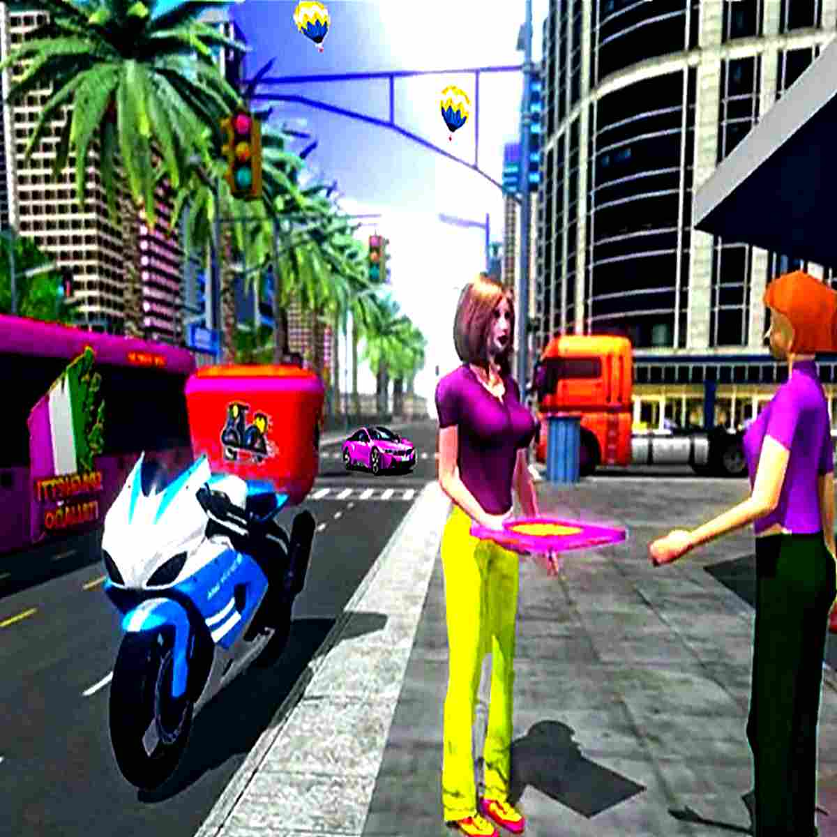 Moto Pizza Delivery are you ready to become the best pizza delivery person