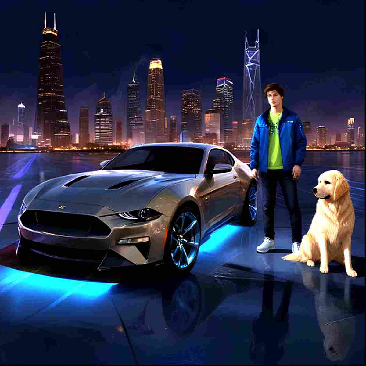 Mustang City Driver offers a thrilling and visually amazing experience