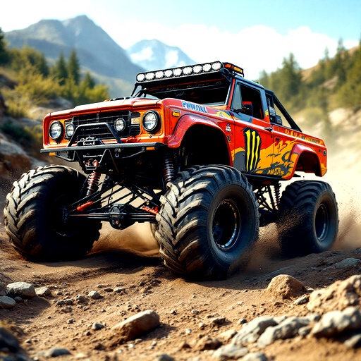 Get Behind the Wheel: Offroad Monster Hill Truck