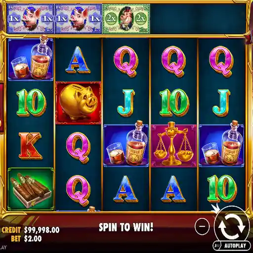 Welcome to Piggy Bankers slot demo