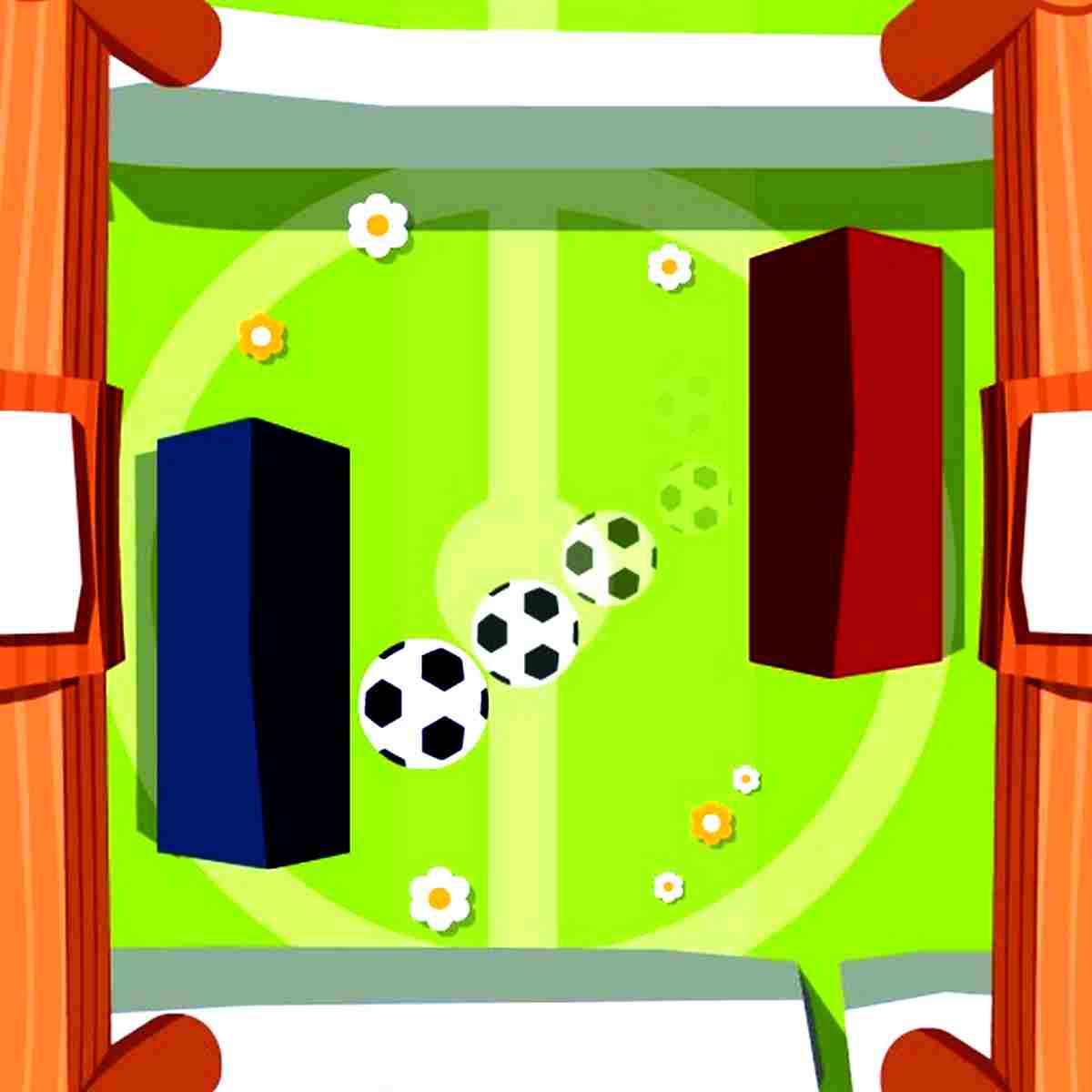 Ping Pong Goal is a football pong game