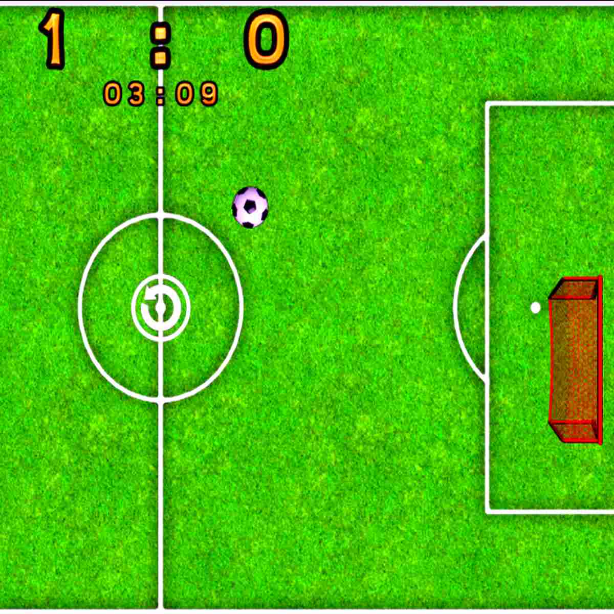 PonGoal Challenge is a sports pong game, featuring football and basketball