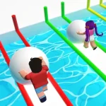 Roll, race, and claim victory in Snow Ball Racing Multiplayer!