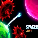 Spaceball Jump is a physics-based arcade game