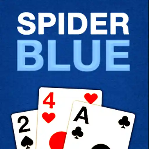 Spider Solitaire Blue makes it easy to pick up and play