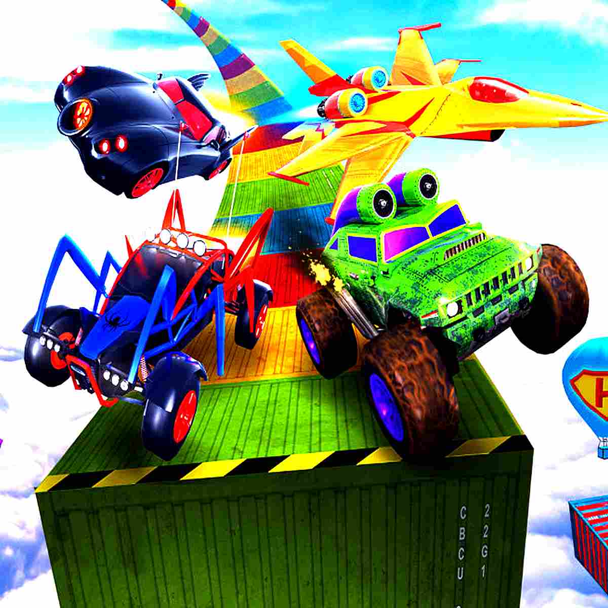 Super Hero Driving School, maybe a car? What the hell is that thing!