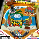 Freaky Tiki Pinball is a classic online pinball table