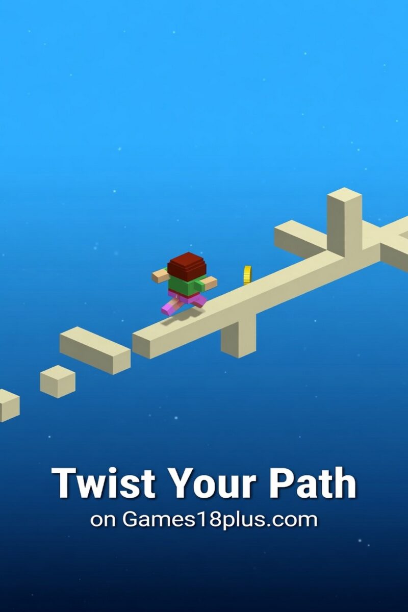 It's a twist your path puzzle game