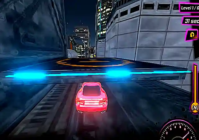 Two Punk Racing, where speed decides