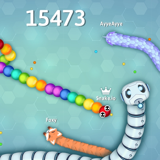 Snake io War combines a new pop aesthetic with the oldest classic snake game